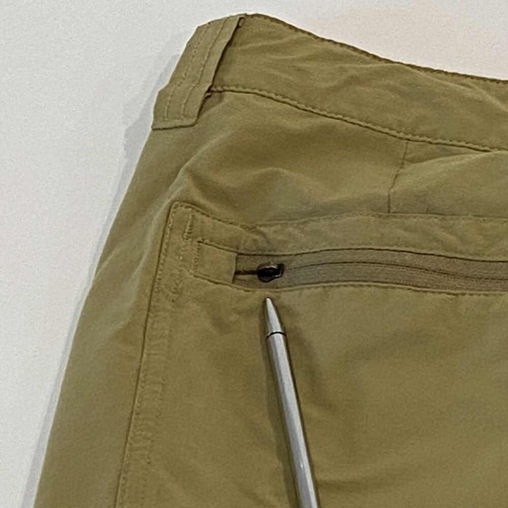Patagonia Cargo Pockets Mens Size 36 Nylon Khaki Hiking Fishing Quick Dry - Picture 7 of 7
